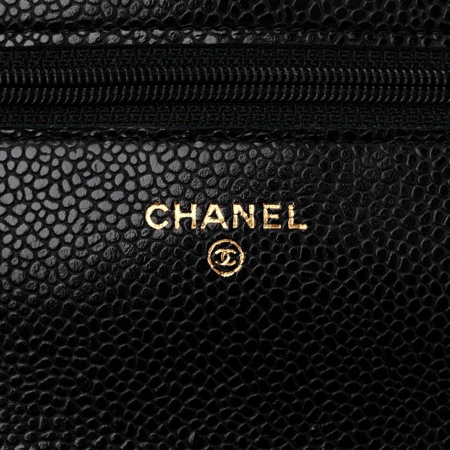 Chanel Caviar Quilted Wallet on Chain WOC Black 6 of 12