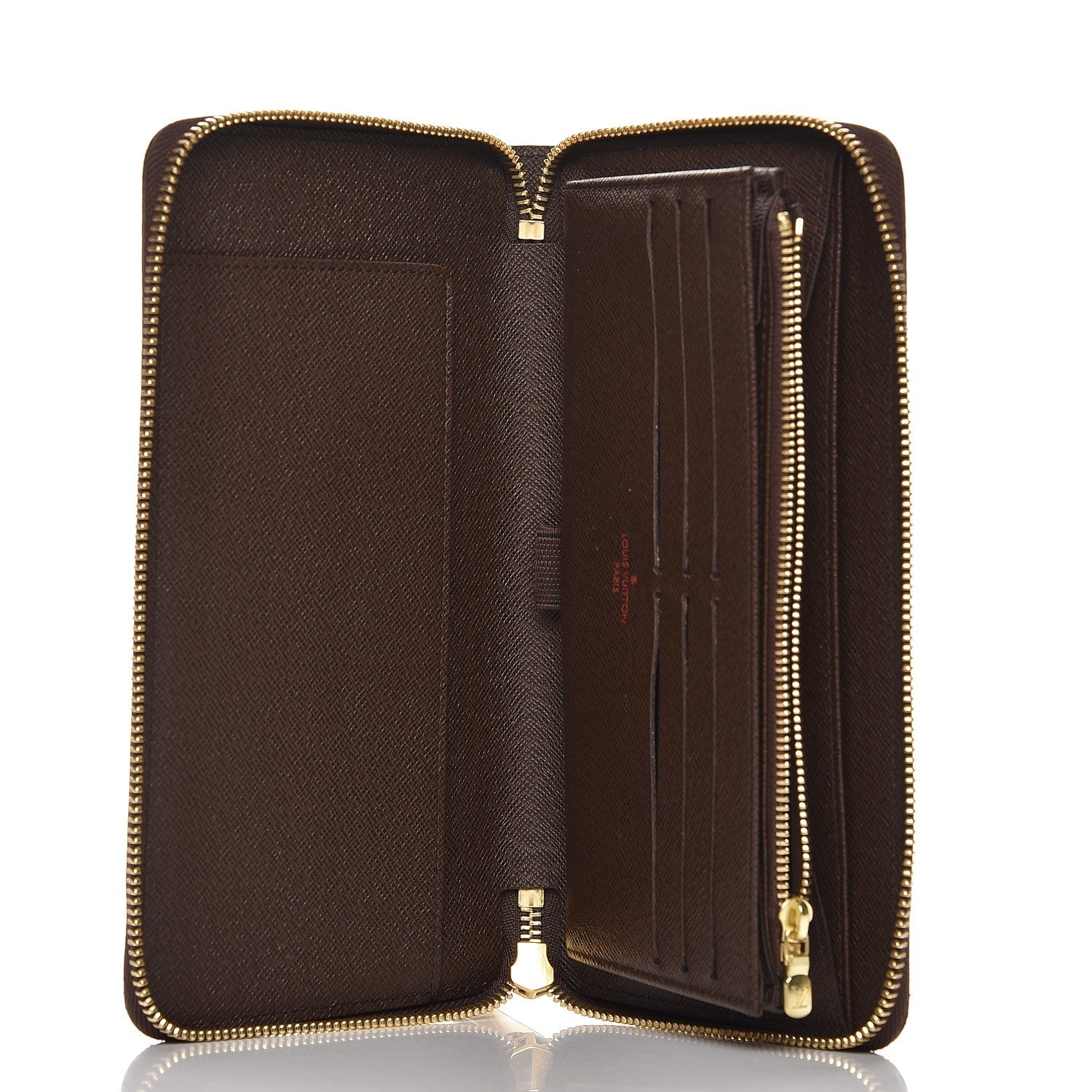 Louis Vuitton Damier Ebene Zippy Organizer Wallet 4 of 6