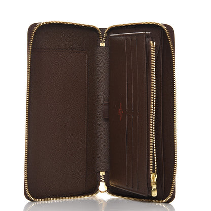 Louis Vuitton Damier Ebene Zippy Organizer Wallet 4 of 6