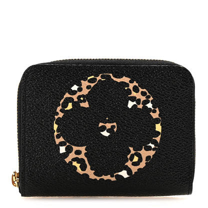 Louis Vuitton Monogram Giant Jungle Zippy Coin Purse Black 1 of 9