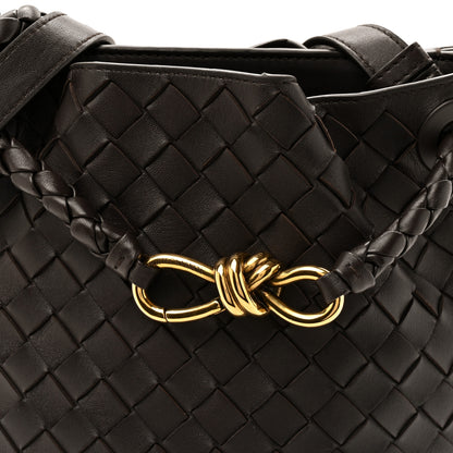 Bottega Veneta Nappa Intrecciato Small Andiamo Bucket Bag Fondant 8 of 10