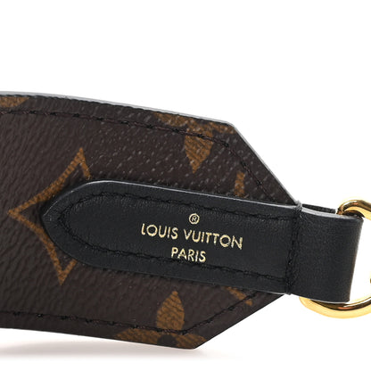 Louis Vuitton Monogram Letter Bandouliere Shoulder Strap Black 3 of 4
