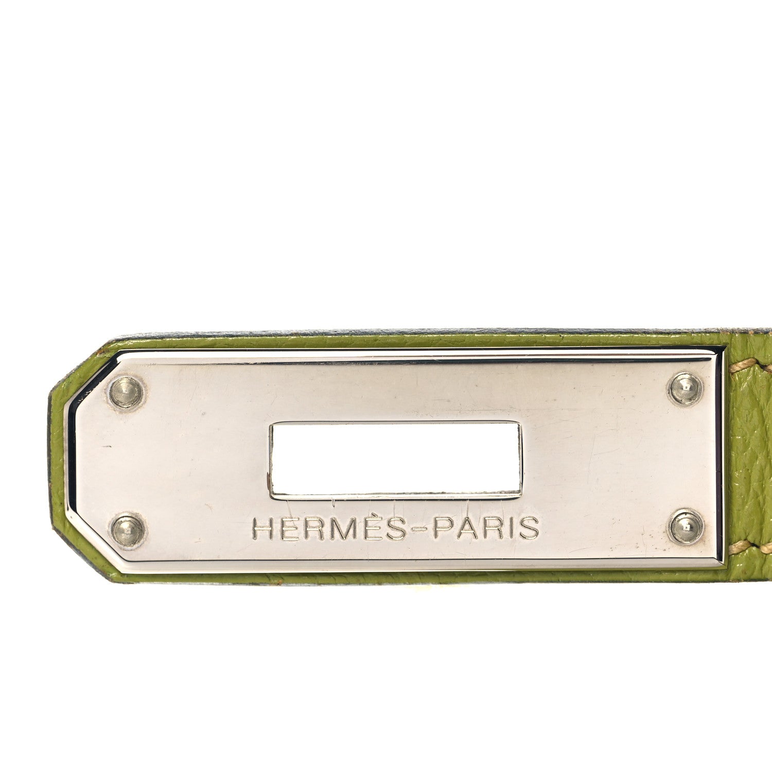 Hermes Chevre Mysore Bi-Color Birkin 30 Vert Anis Vert Chartreuse 31 of 39