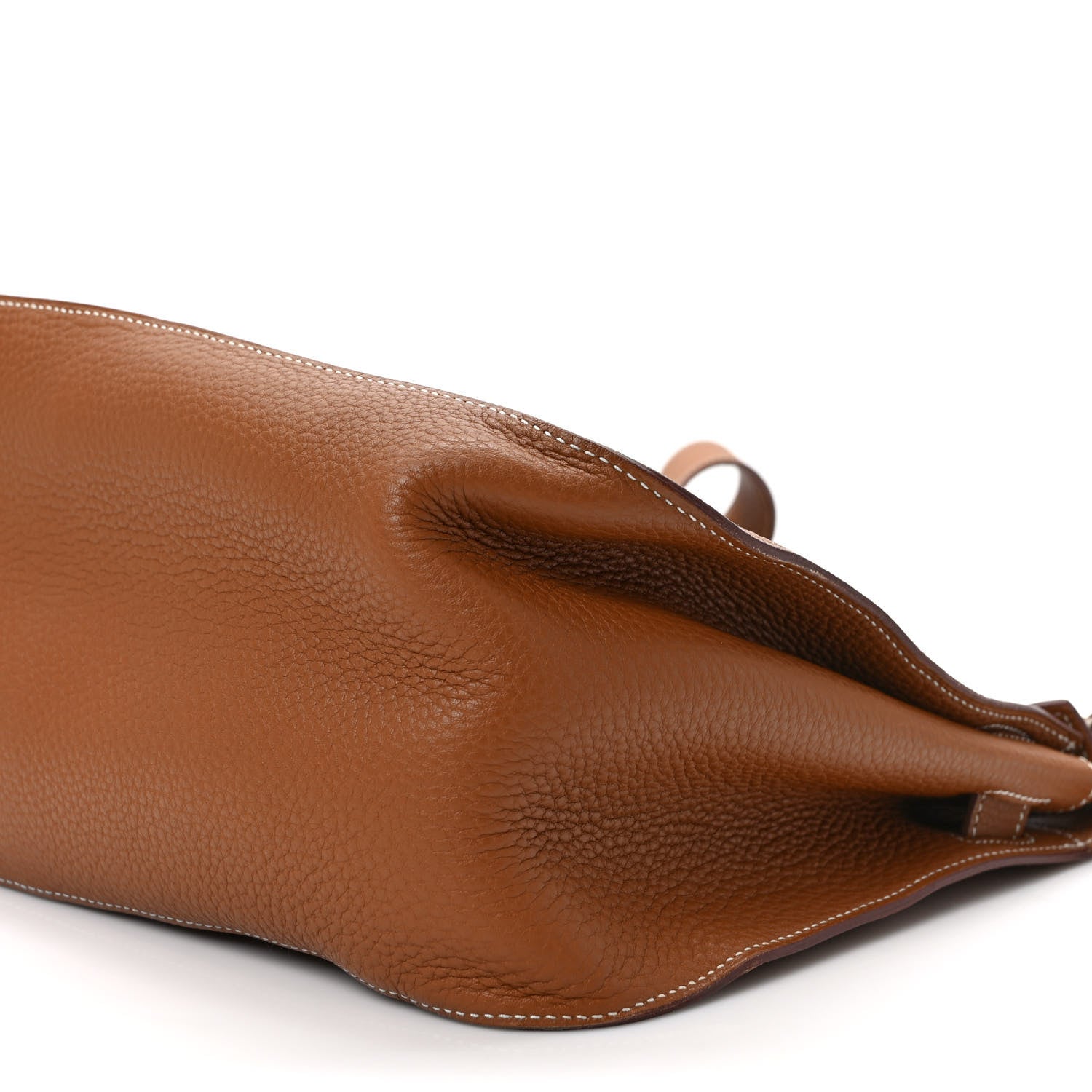 Hermes Taurillon Clemence Jypsiere 28 Gold 8 of 8