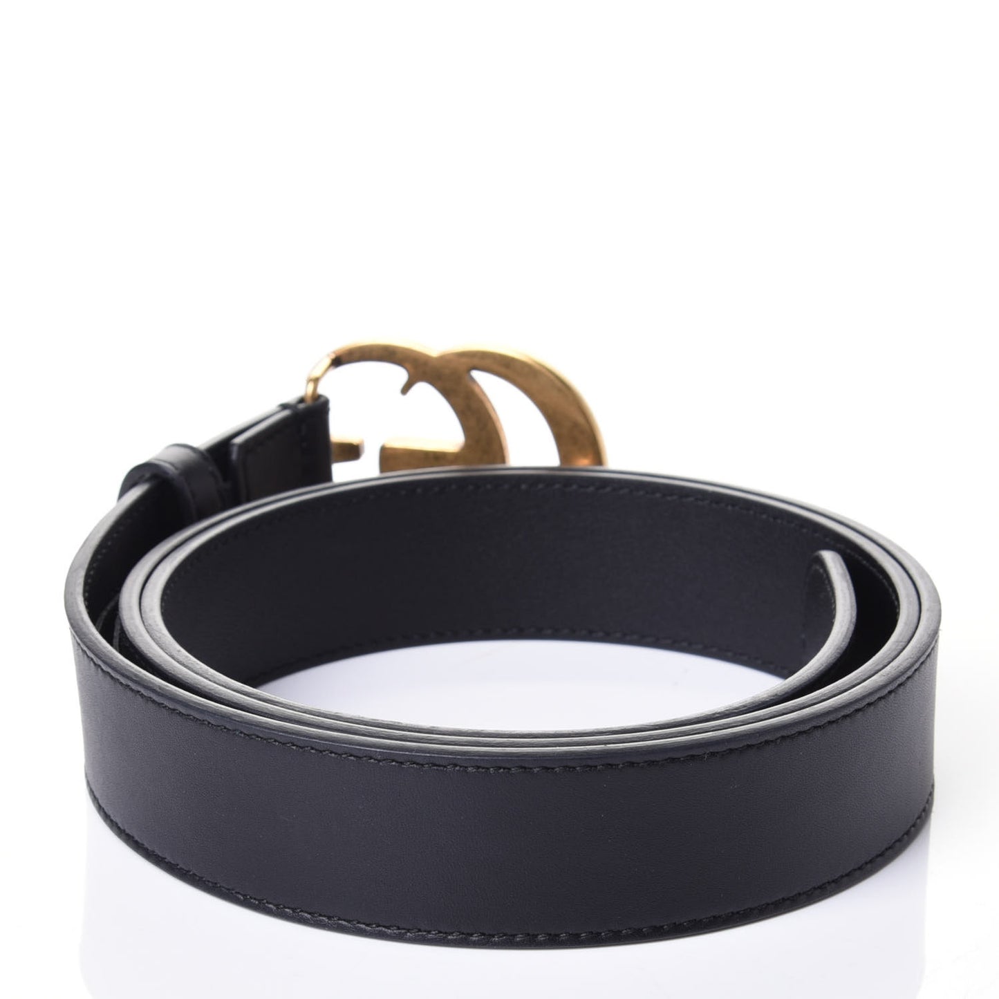Calfskin Double G 30mm Belt 95 38 Black