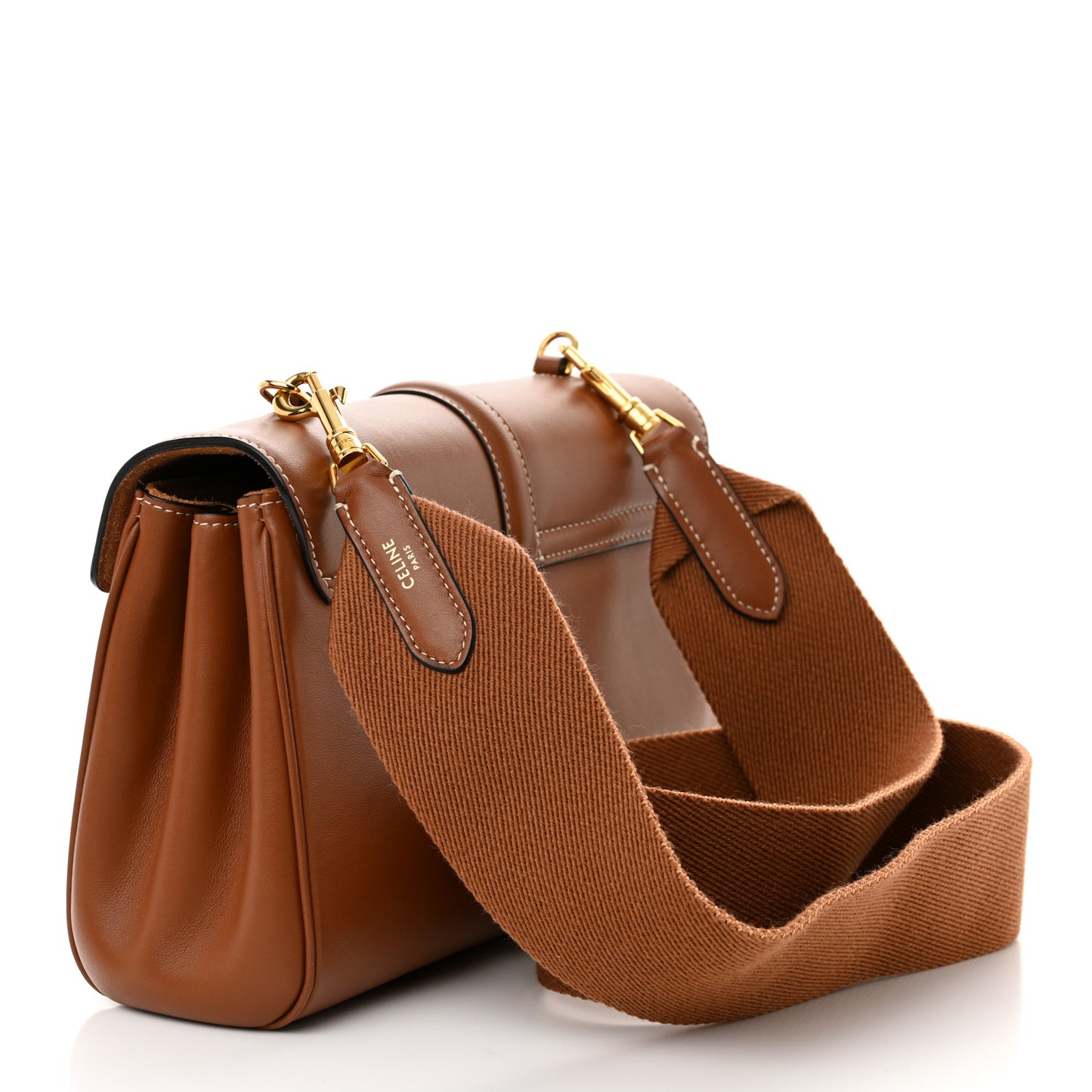 Smooth Calfskin Teen 16 Crossbody Bag Soft Tan