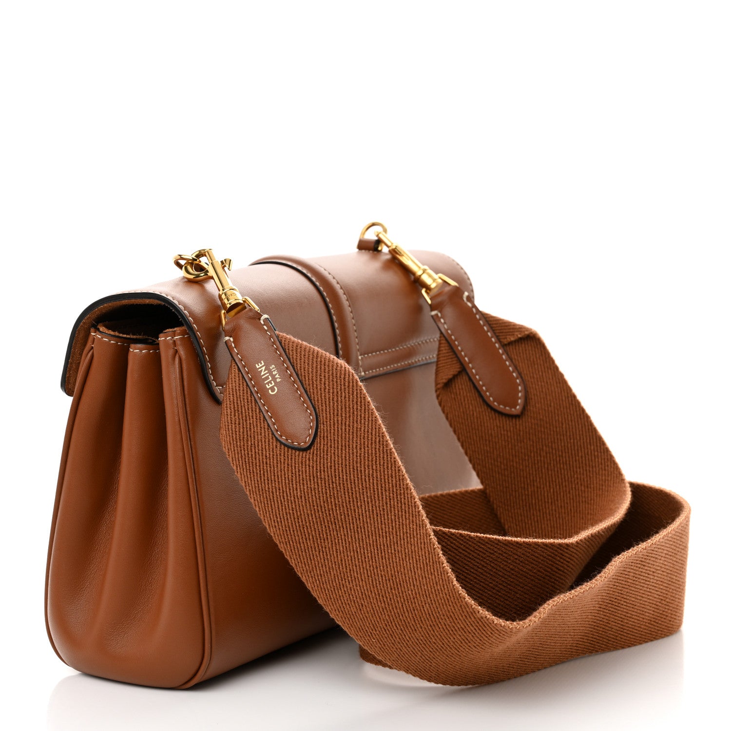 Celine Smooth Calfskin Teen 16 Crossbody Bag Soft Tan 3 of 11