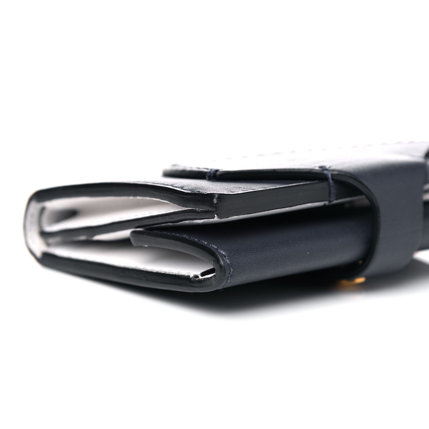 Burberry Calfskin Harlow Bifold Wallet Indigo 9 of 11