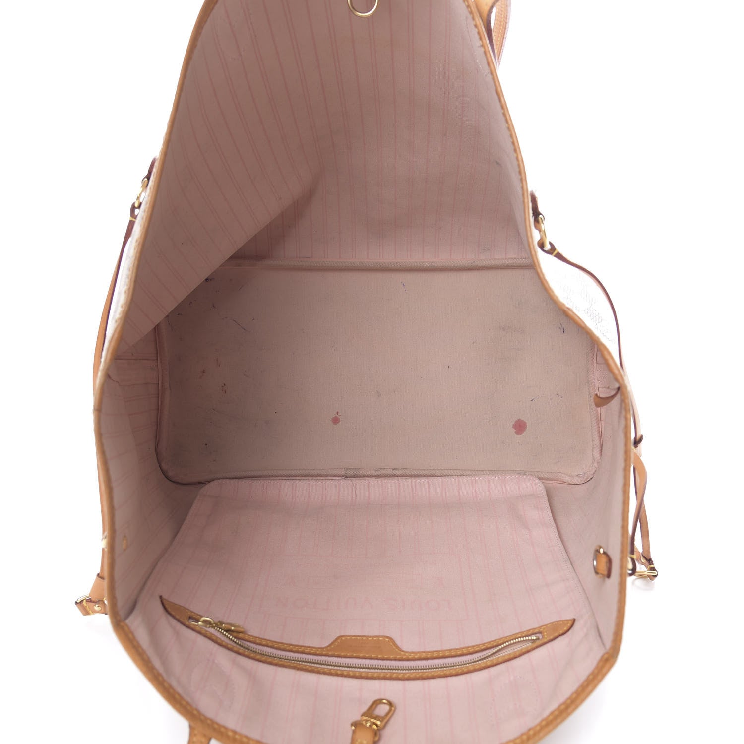Louis Vuitton Damier Azur Neo Neverfull GM Rose Ballerine 5 of 19