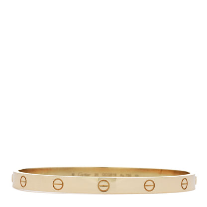 Cartier 18K Yellow Gold LOVE Bracelet 20 1 of 7
