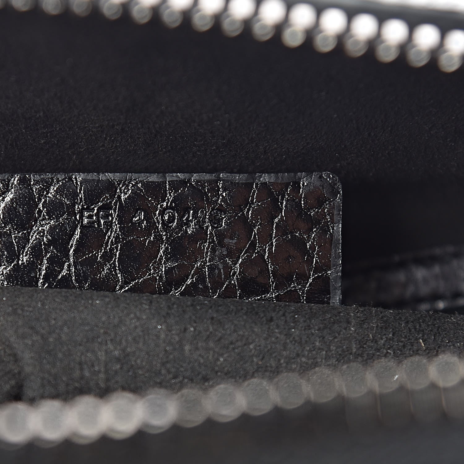 Givenchy Glazed Pebbled Calfskin Medium Lucrezia Black 10 of 10