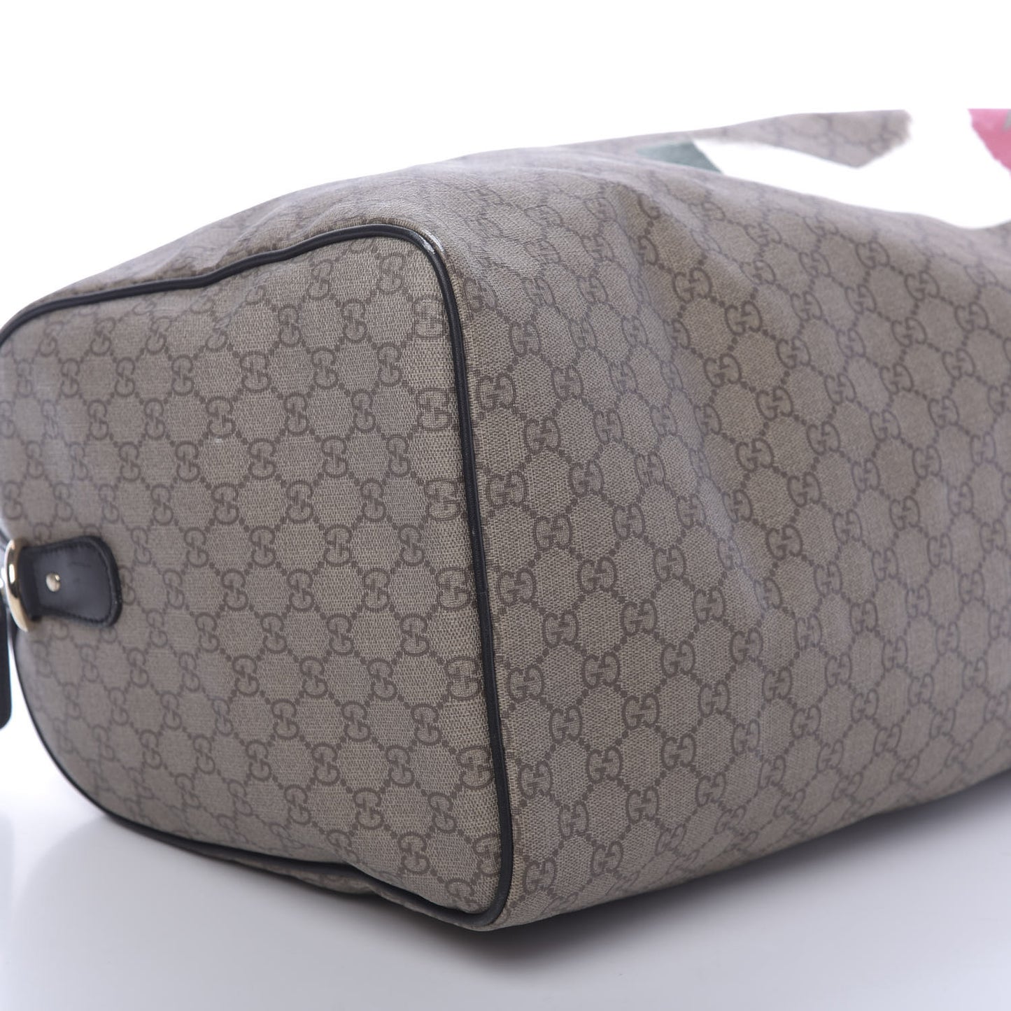 GG Plus Monogram Large Italy GG Flag Unicef Duffle Beige