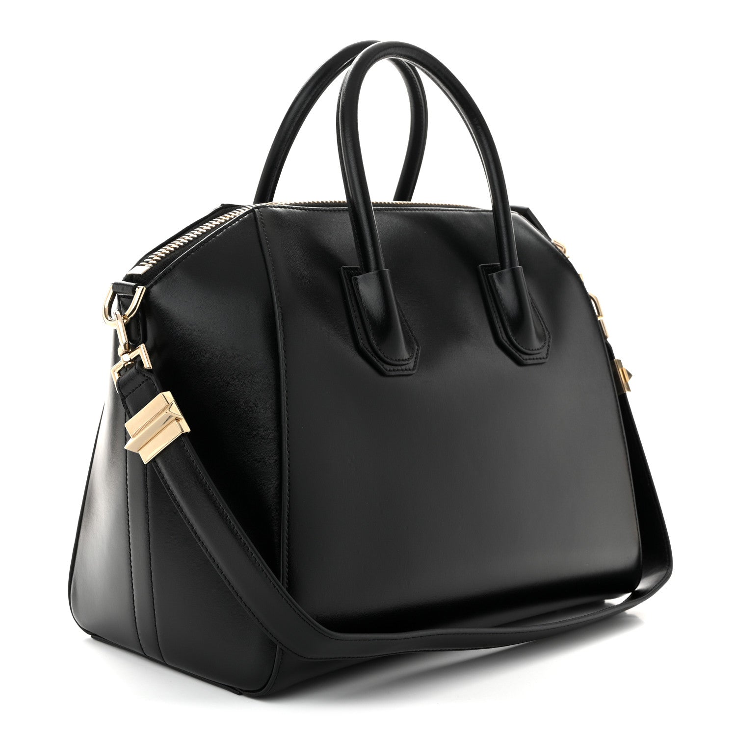 Givenchy Shiny Lord Calfskin Medium Antigona Black 3 of 10