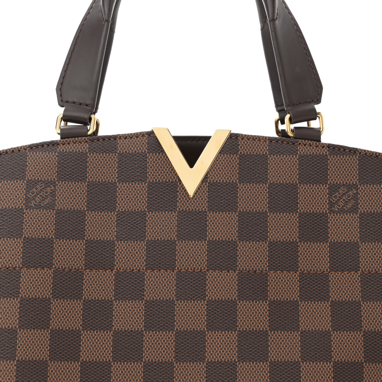Louis Vuitton Damier Ebene Kensington Bowling Bag 8 of 10