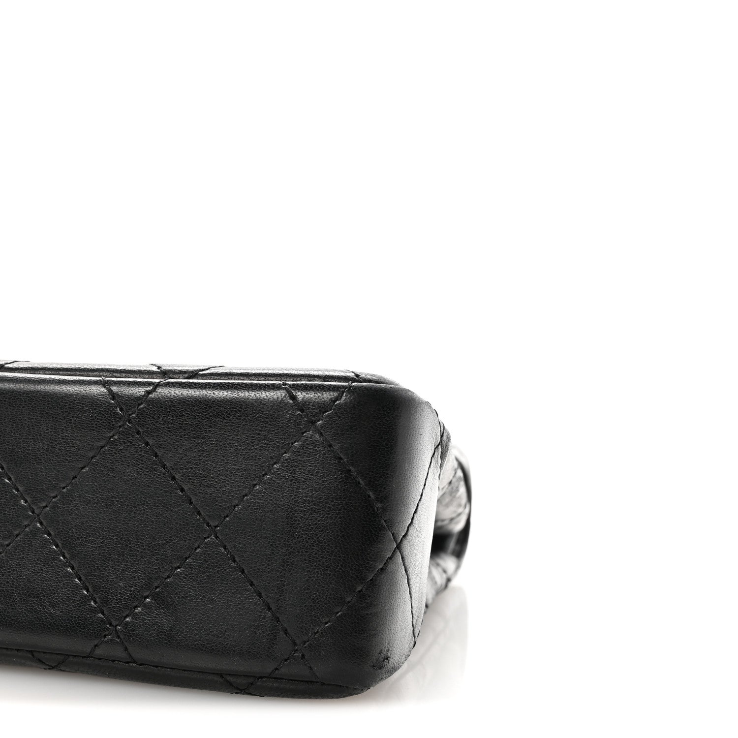 Chanel Lambskin Quilted Medium Double Flap Bag Black 10 of 10