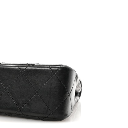 Chanel Lambskin Quilted Medium Double Flap Bag Black 10 of 10