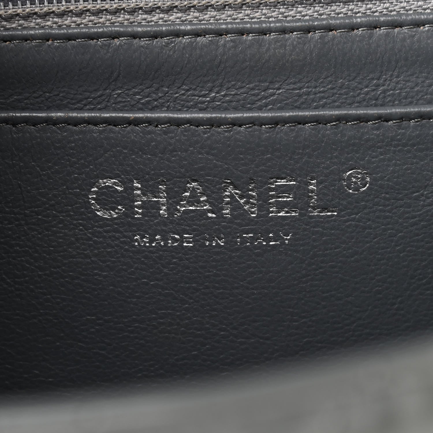 Chanel Patent Quilted Maxi Single Flap Grey 6 of 13