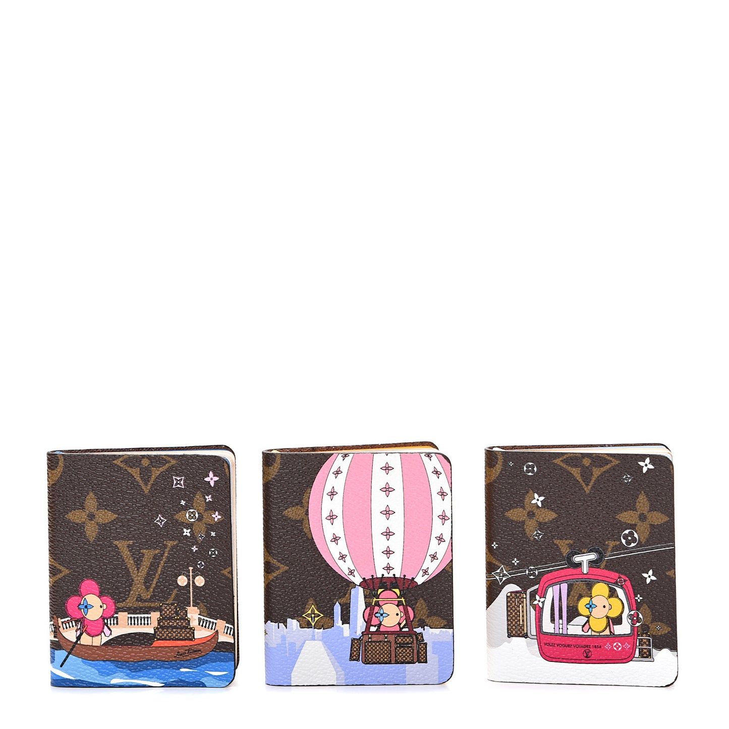 Monogram 2019 Christmas Animation Set of 3 Mini Jules Notebooks
