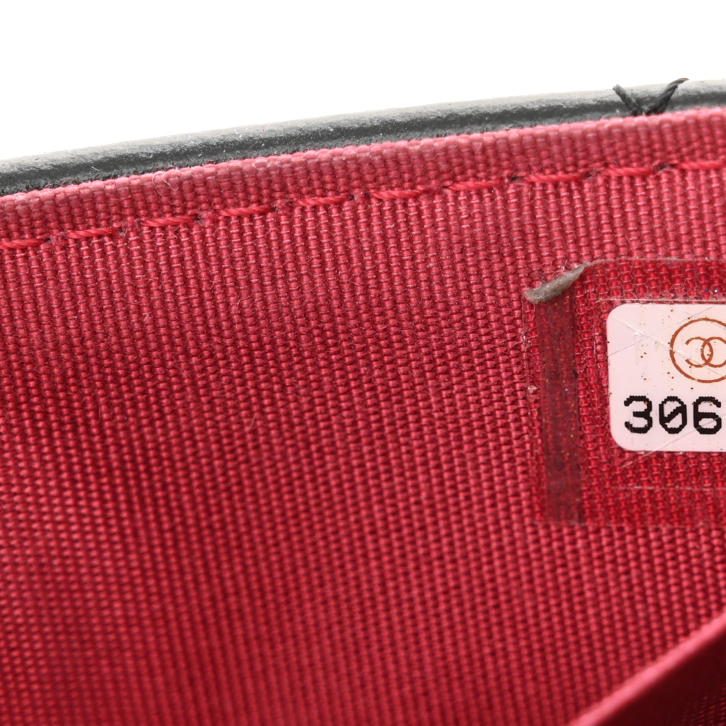 Shiny Lambskin Quilted Extra Mini Flap Black