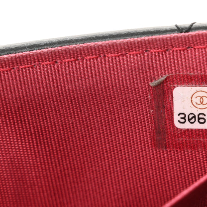 Chanel Shiny Lambskin Quilted Extra Mini Flap Black 7 of 10