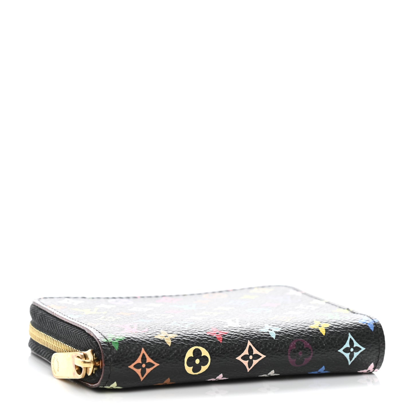Monogram Multicolor Zippy Coin Purse Black