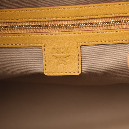 MCM Visetos Medium Klara Hobo Cognac Yellow 7 of 11