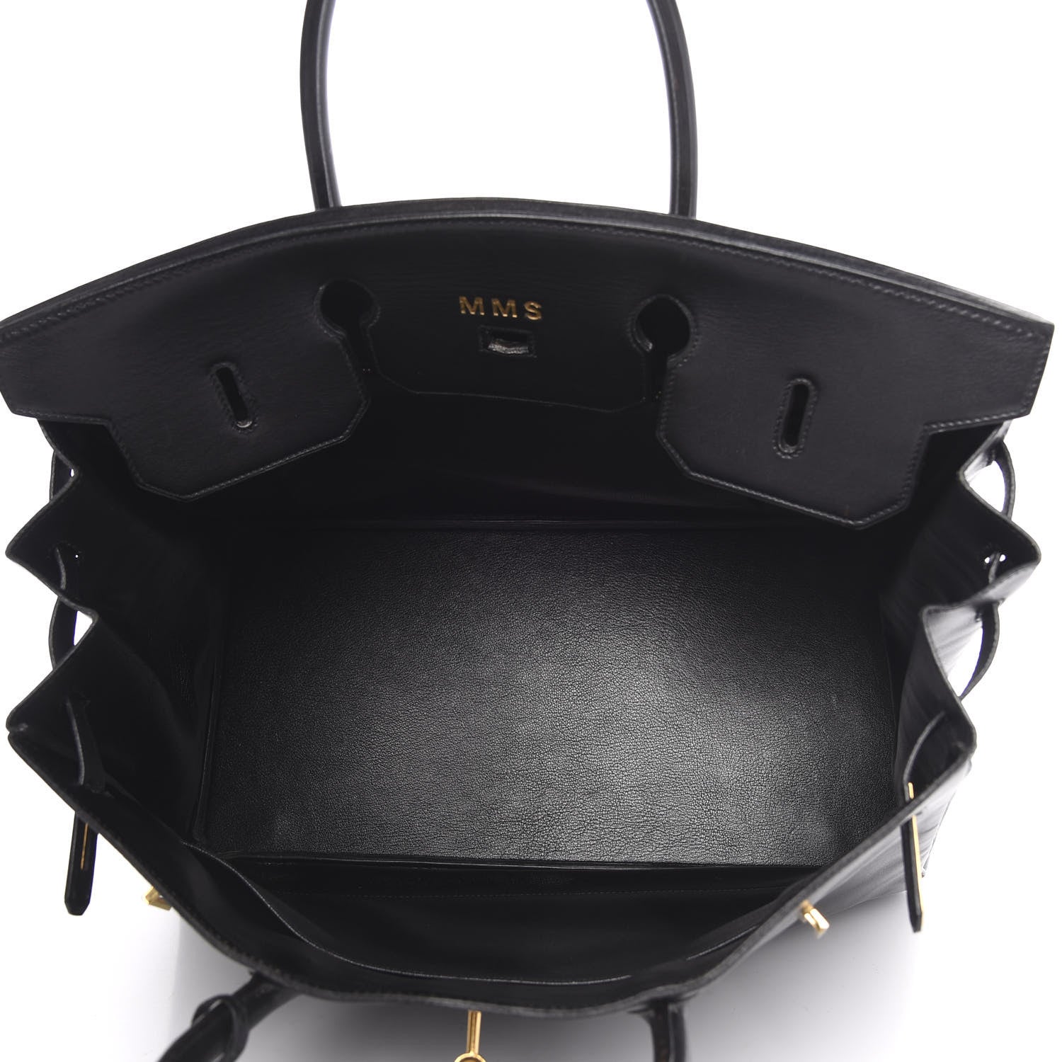 Hermes Evercalf Birkin 40 Black 7 of 34