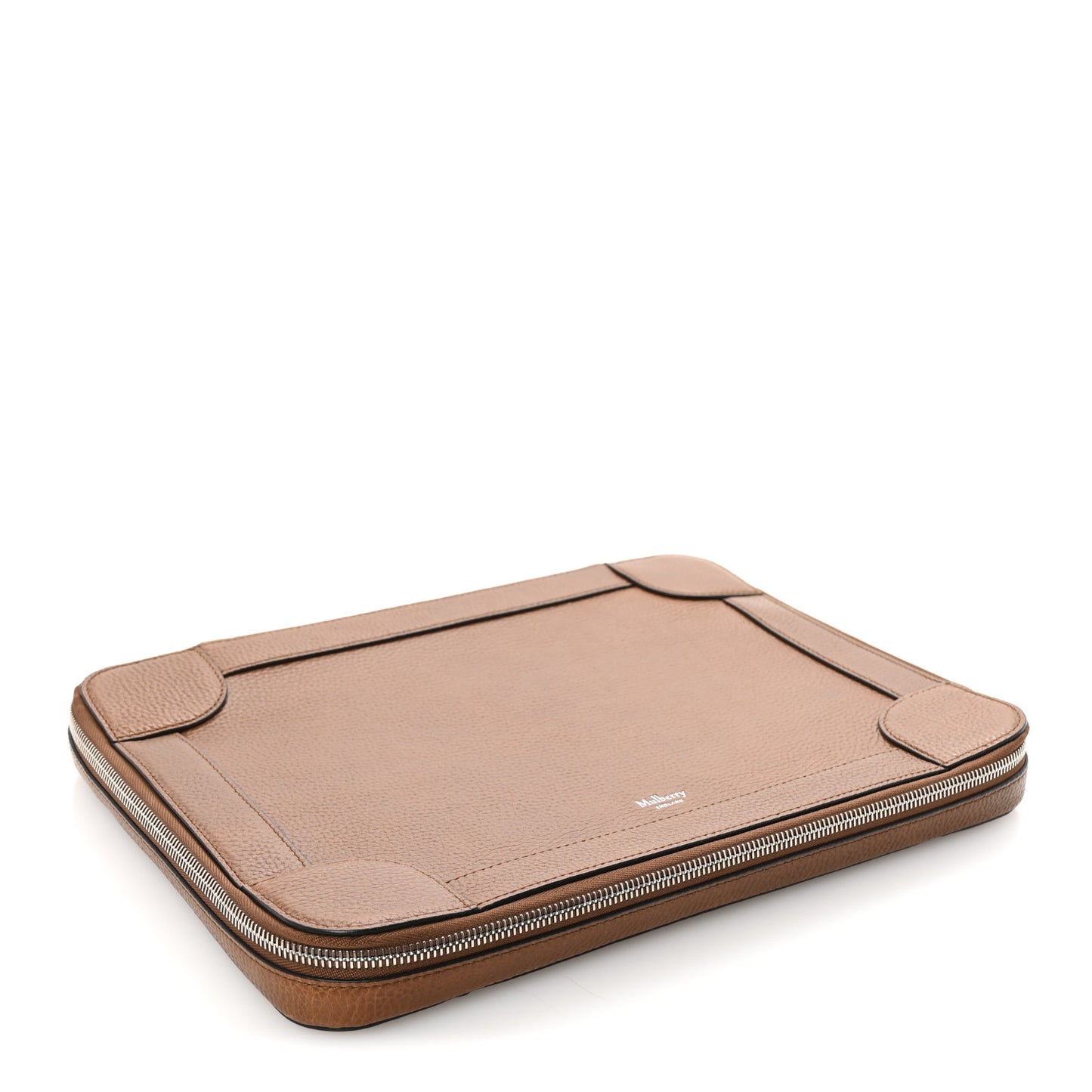 Calfskin Belgrave Document Portfolio Oak