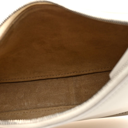 The Row Smooth Calfskin Half Moon Shoulder Bag New Ivory 5 of 9