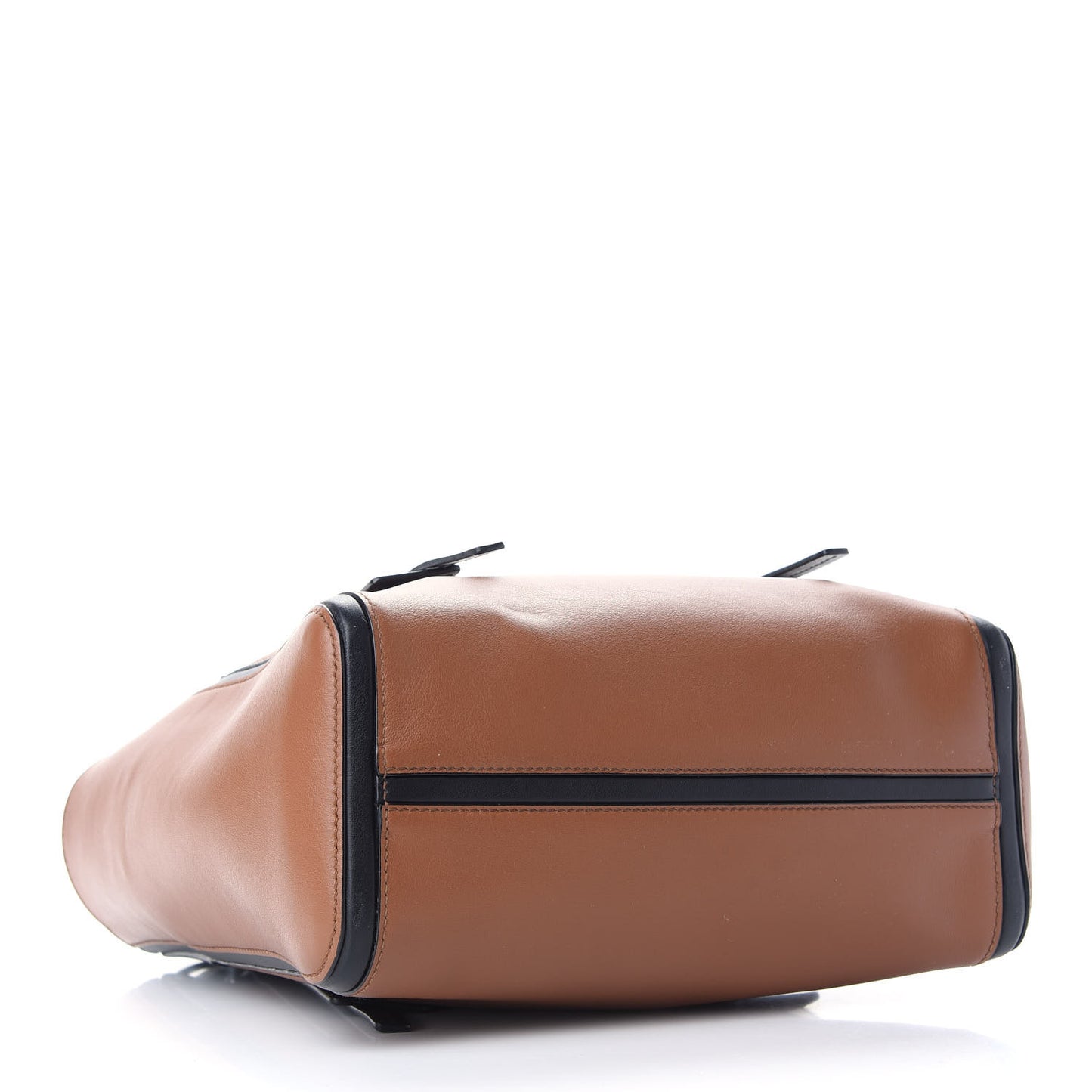 Grace Lux Light Small Ouverture Shoulder Bag Light Cognac Black