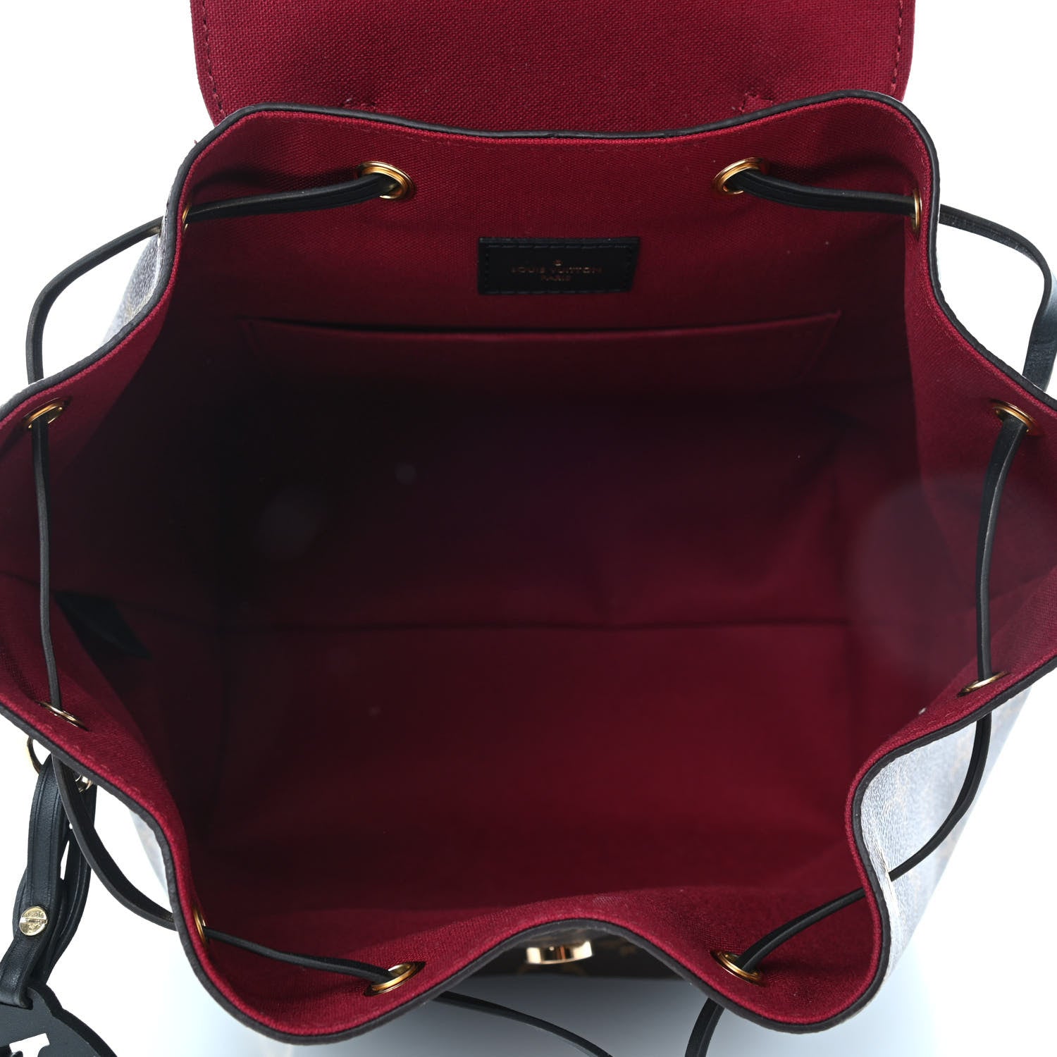 Louis Vuitton Monogram Montsouris PM Black 4 of 4