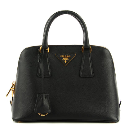 Prada Saffiano Lux Small Promenade Tote Black 1 of 8