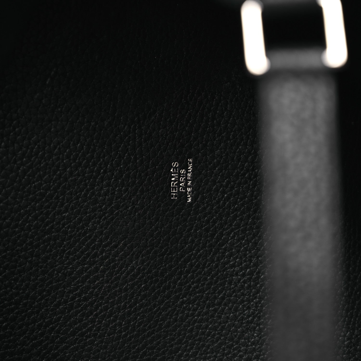 Hermes Taurillon Clemence Picotin Lock 22 MM Black 6 of 12