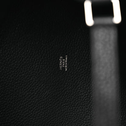 Hermes Taurillon Clemence Picotin Lock 22 MM Black 6 of 12