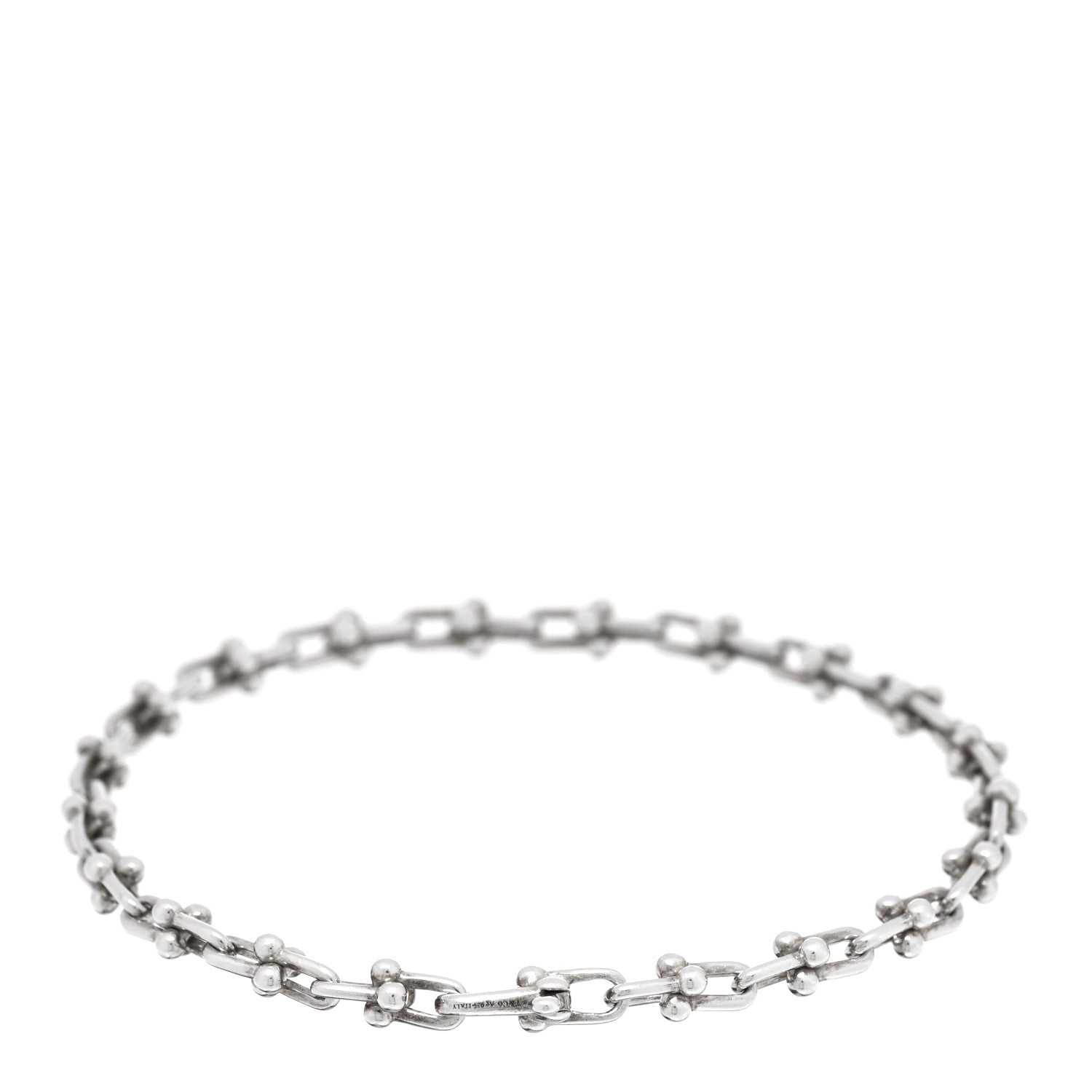 Tiffany Sterling Silver Micro HardWear Link Bracelet 2 of 4