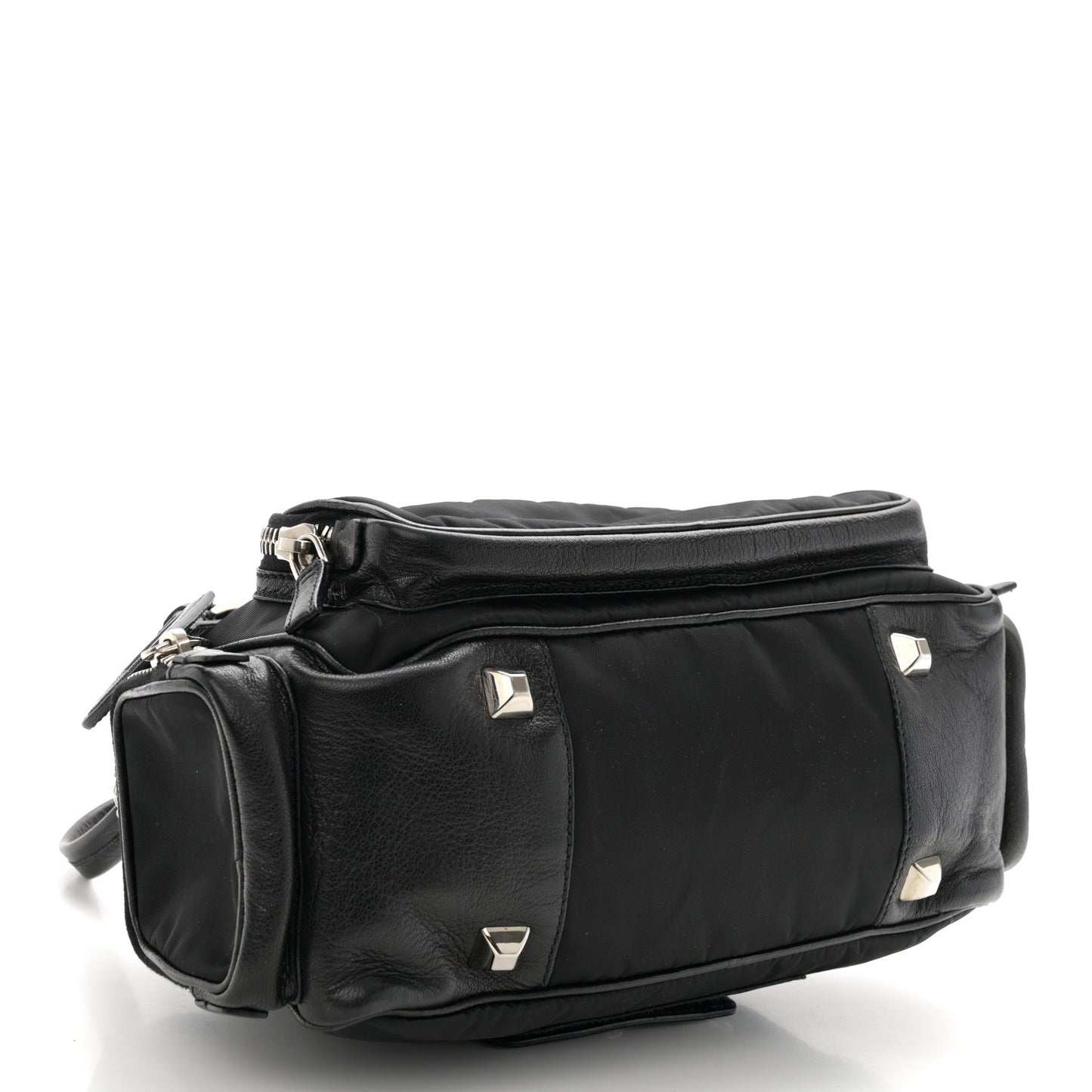 Tessuto Nylon Shoulder Bag Black