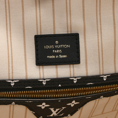 Louis Vuitton Monogram Giant Jungle Neverfull MM Ivory 7 of 11