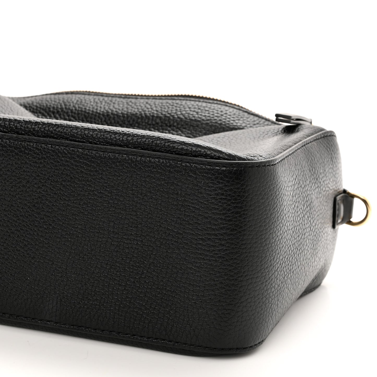 Calfskin Soft Box 23 Shoulder Bag Black