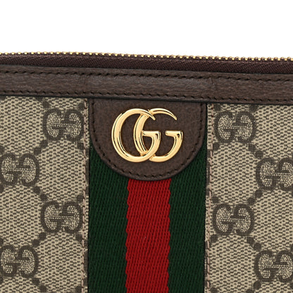 Gucci GG Supreme Monogram Web Ophidia Utility Belt Bag 75 30 Beige Ebony New Acero 8 of 10