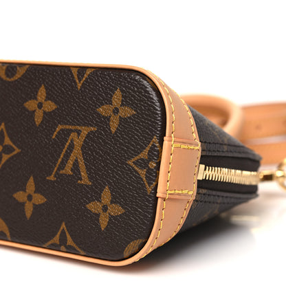Louis Vuitton Monogram Nano Alma 9 of 10