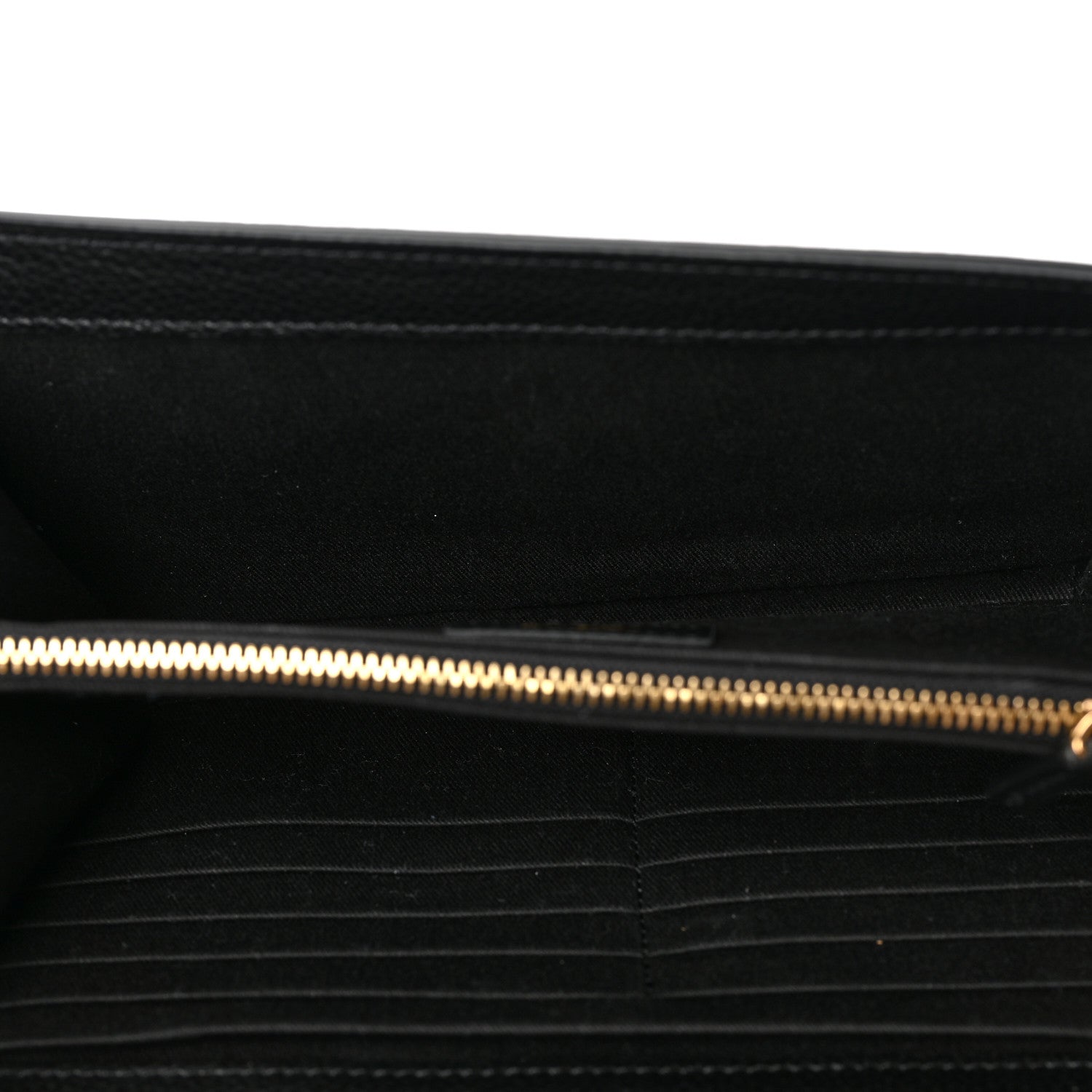 Versace Grained Calfskin Virtus Wallet On Chain Black 5 of 8