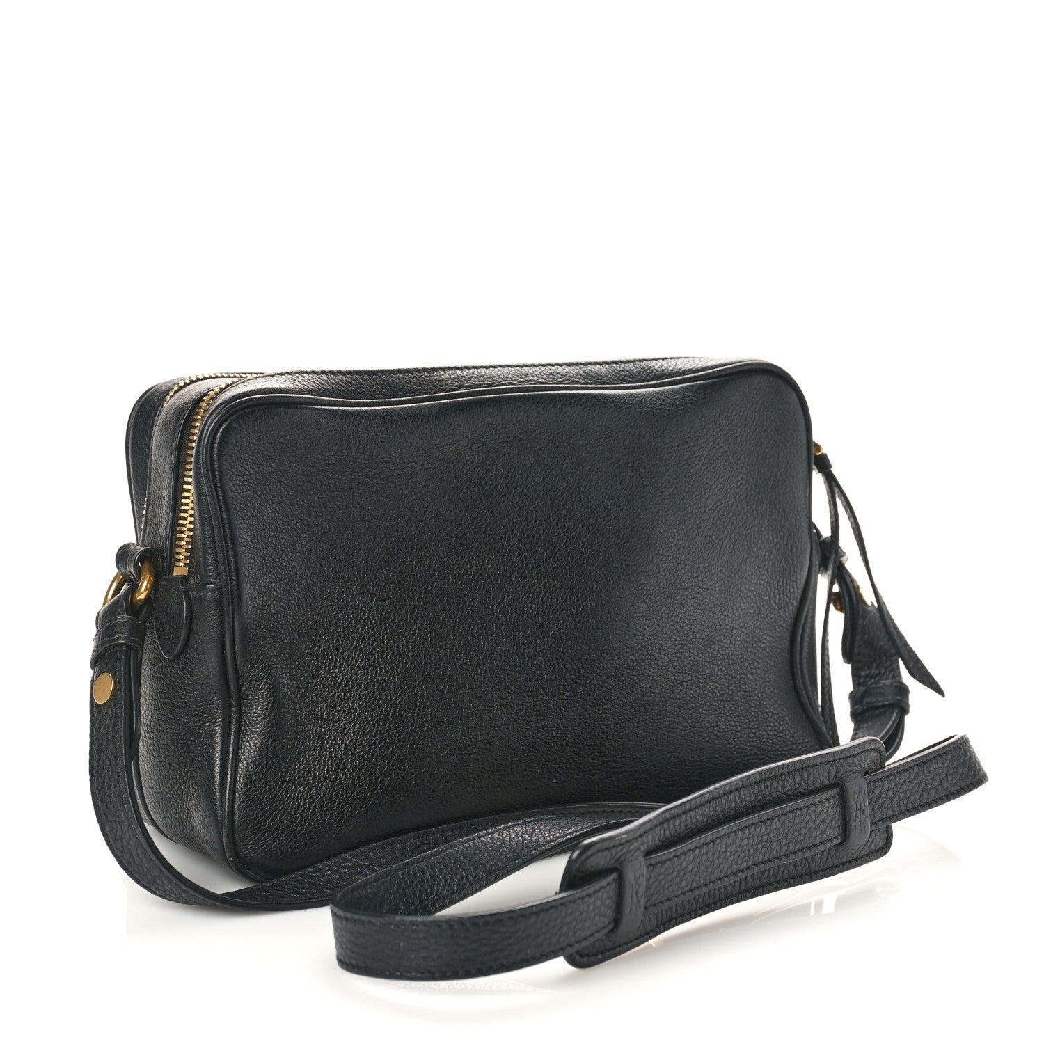 Prada Vitello Phenix Camera Bag Black 3 of 9