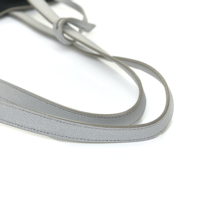 Saint Laurent Metallic Calfskin Large Shopping Tote Silver 17 of 17