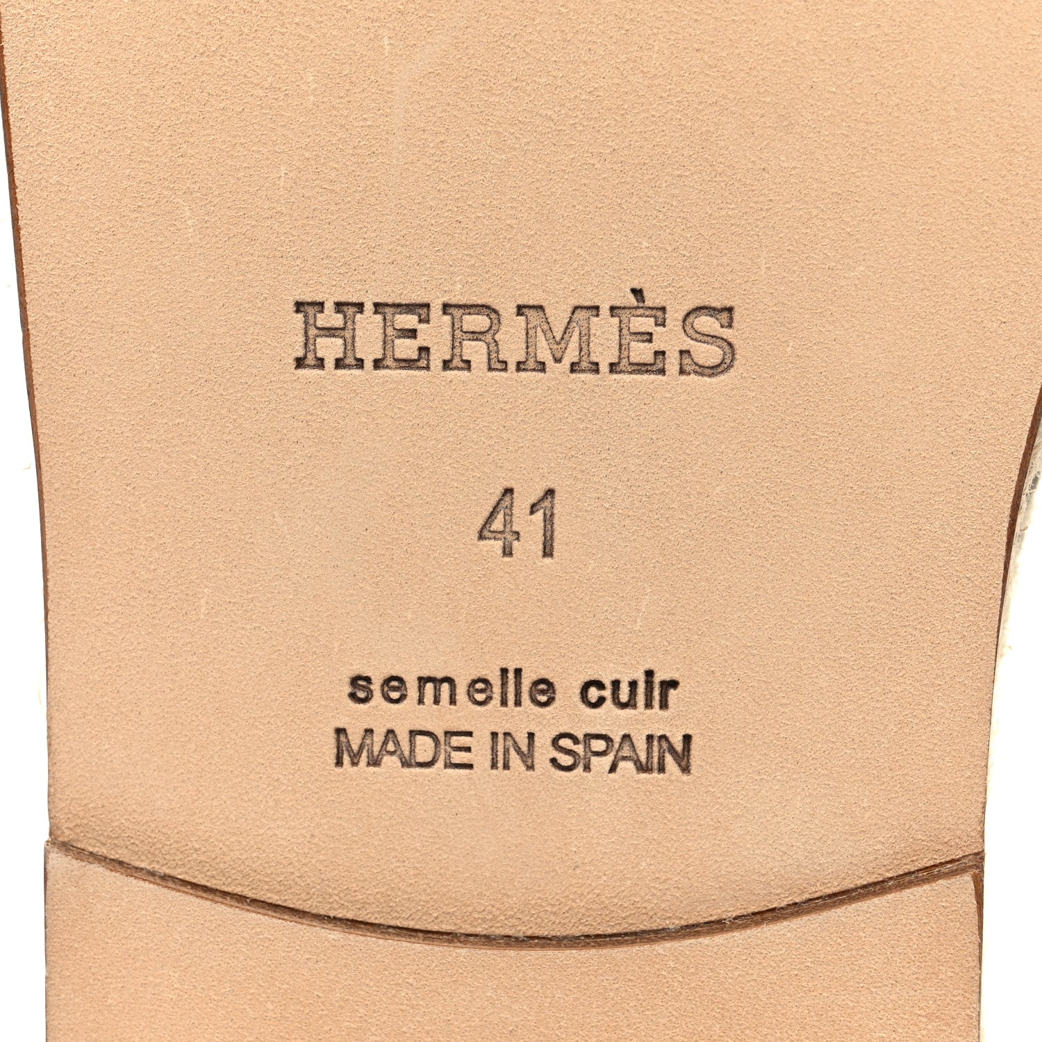 Hermes Suede Goatskin Mens Antigua Espadrille Sandals 41 Beige Sable 7 of 9