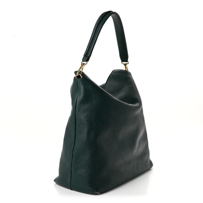Burberry Grainy Calfskin Medium Cale Hobo Green 3 of 11
