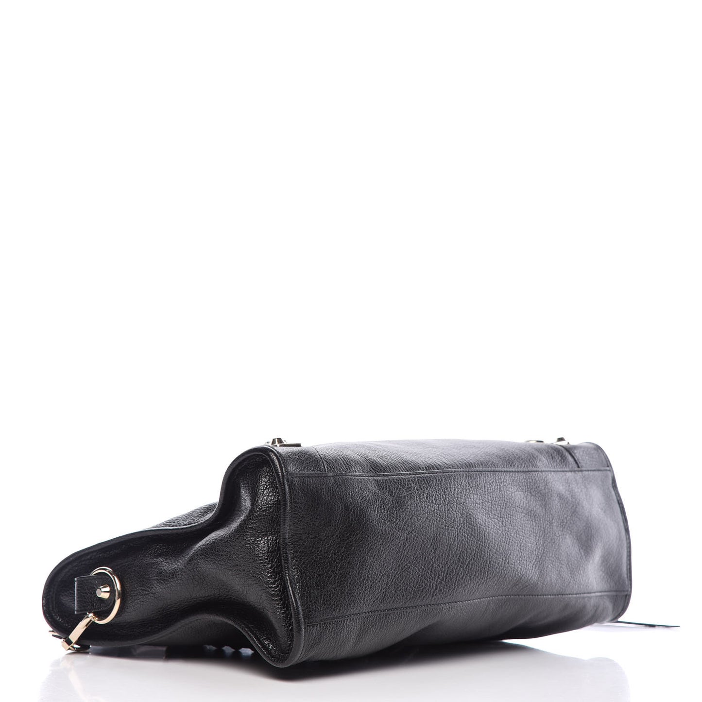 Chevre Gold Metallic Edge Hardware City Black