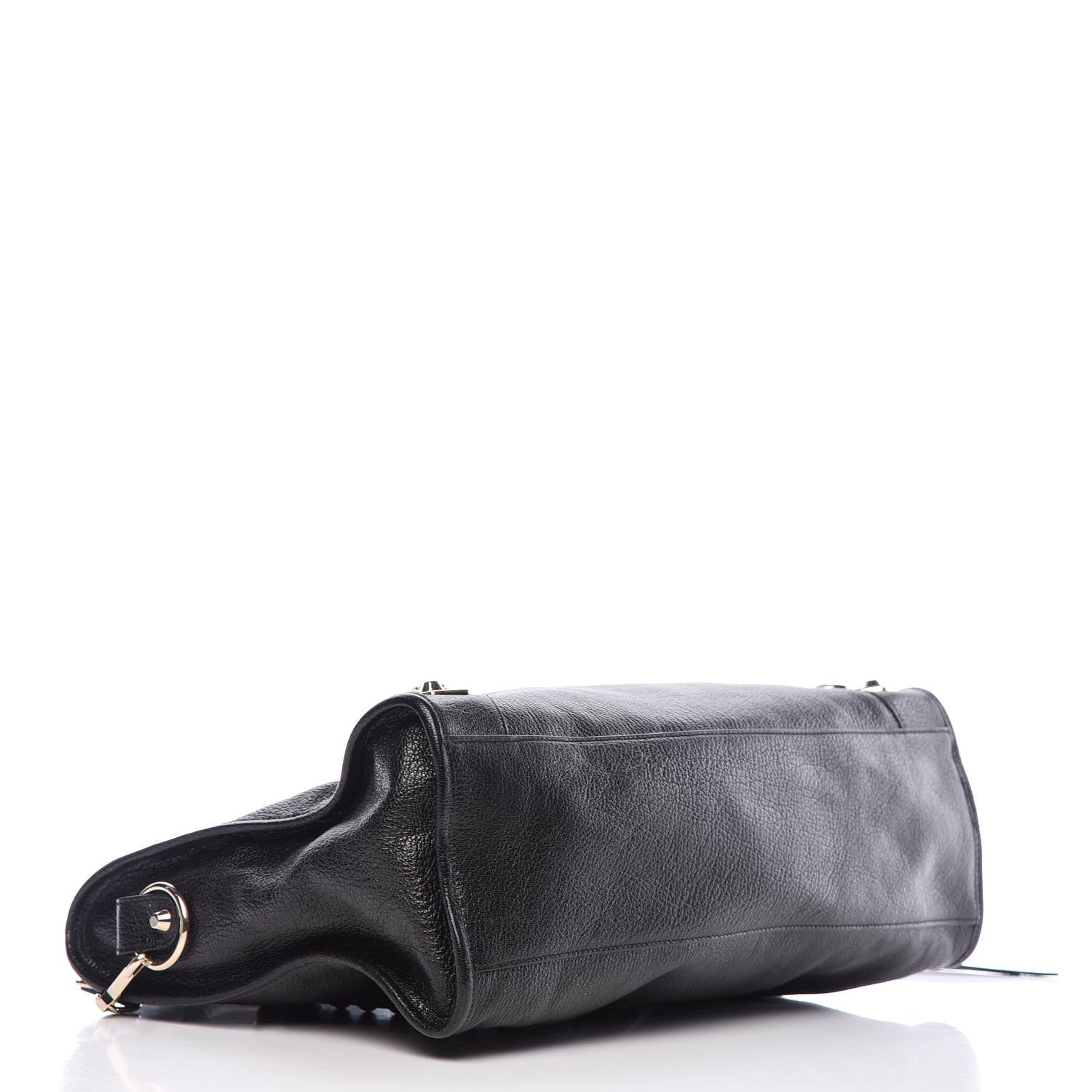 Balenciaga Chevre Gold Metallic Edge Hardware City Black 4 of 9