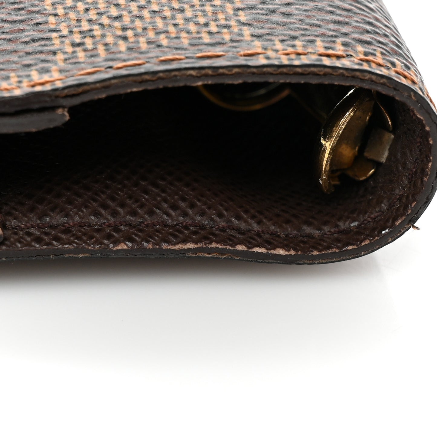 Damier Ebene Small Ring Agenda Cover