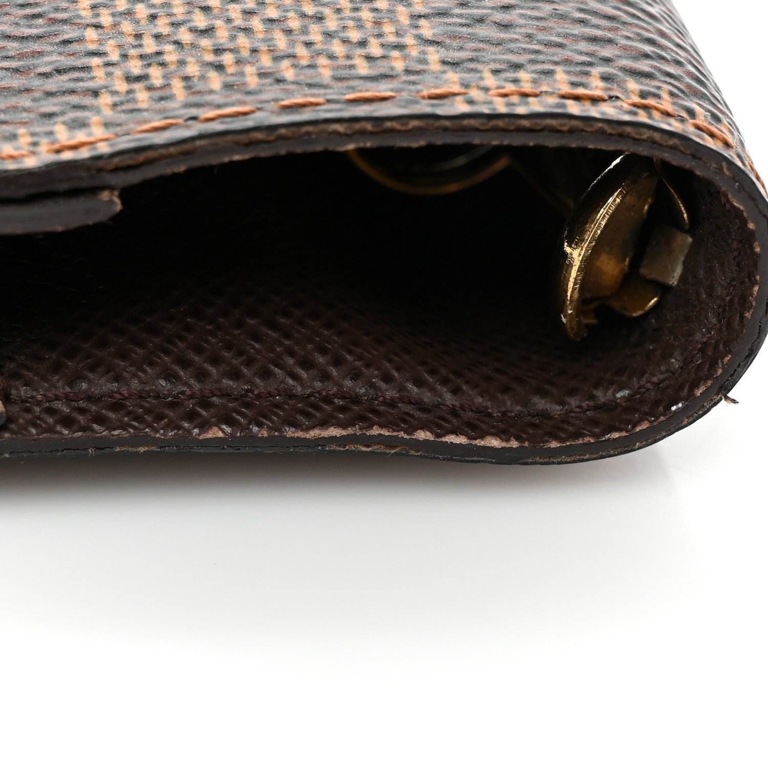 Louis Vuitton Damier Ebene Small Ring Agenda Cover 11 of 12