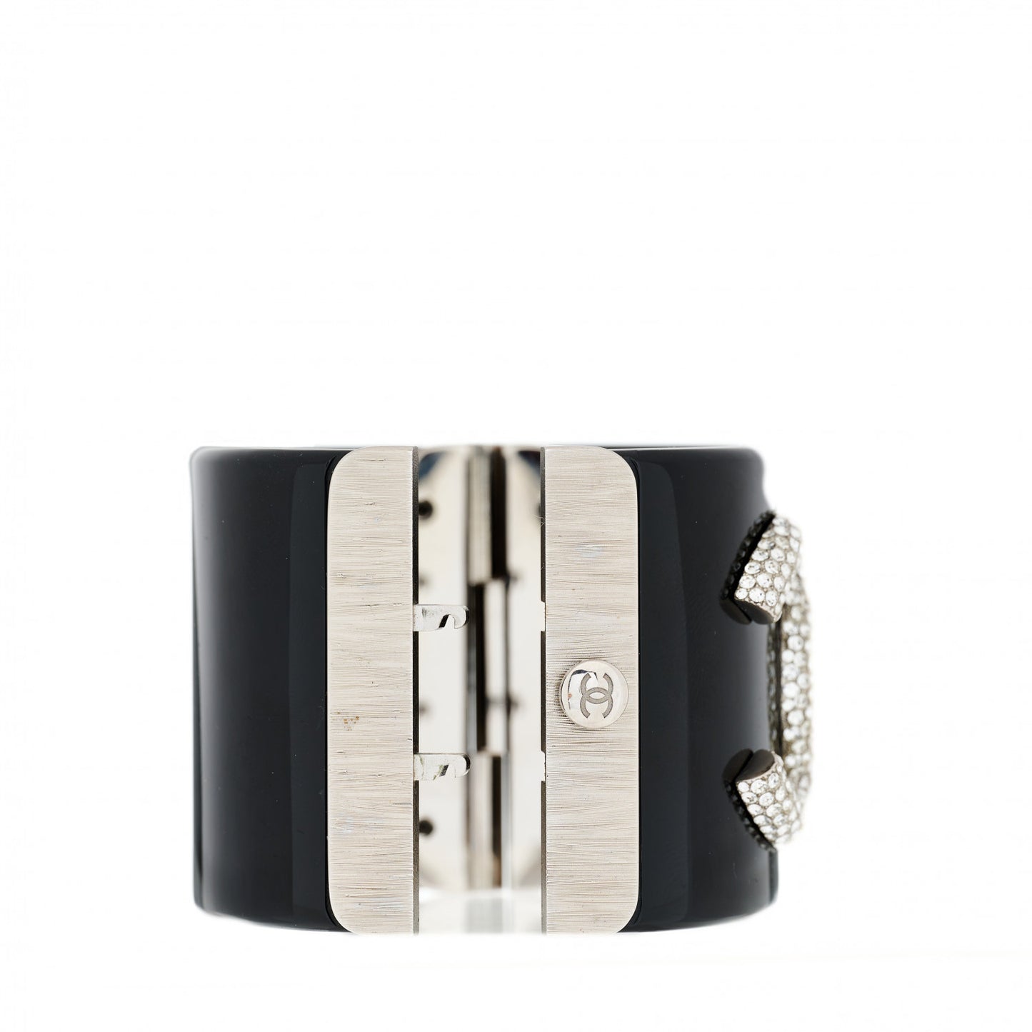 Resin Crystal CC Cuff Black
